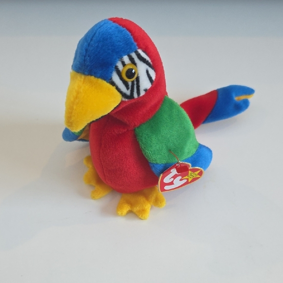 TY Beanie Babies Colorful Bird Set - Picture 4 of 6